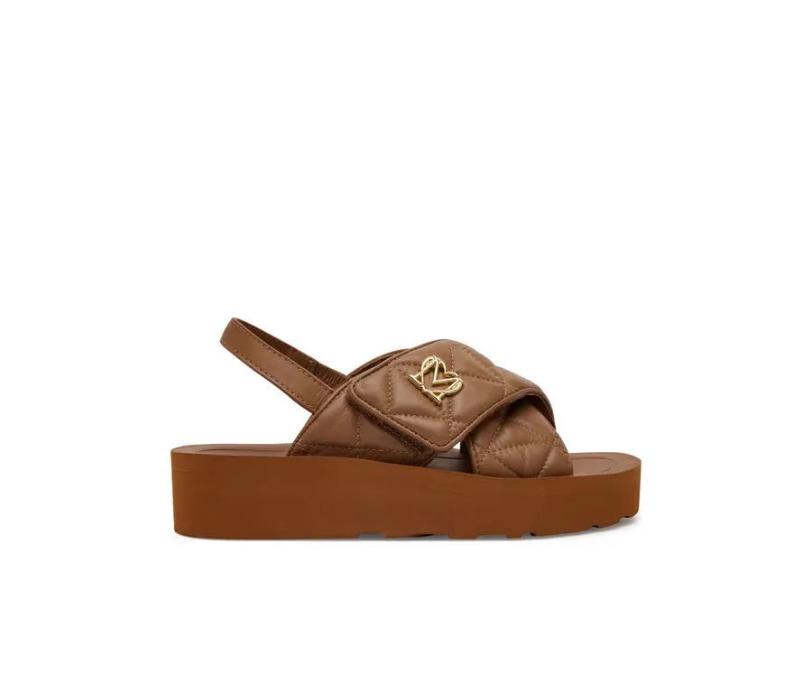 obrazek 1 LOVE MOSCHINO Sandały JA16044I1MIE0201 Brązowy