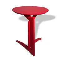 Zdjęcie Niezwykły stolik Foldme do salonu lub sypialni - h 75cm, Ø 53 cm