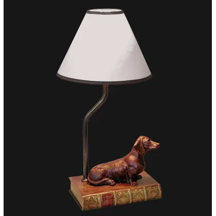 Zdjęcie Lampa z jamnikiem