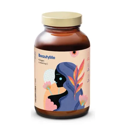 Zdjęcie Health Labs Care BeautyMe Suplement diety z kolagenem i wit. C Proszek do rozpuszczenia 114 g