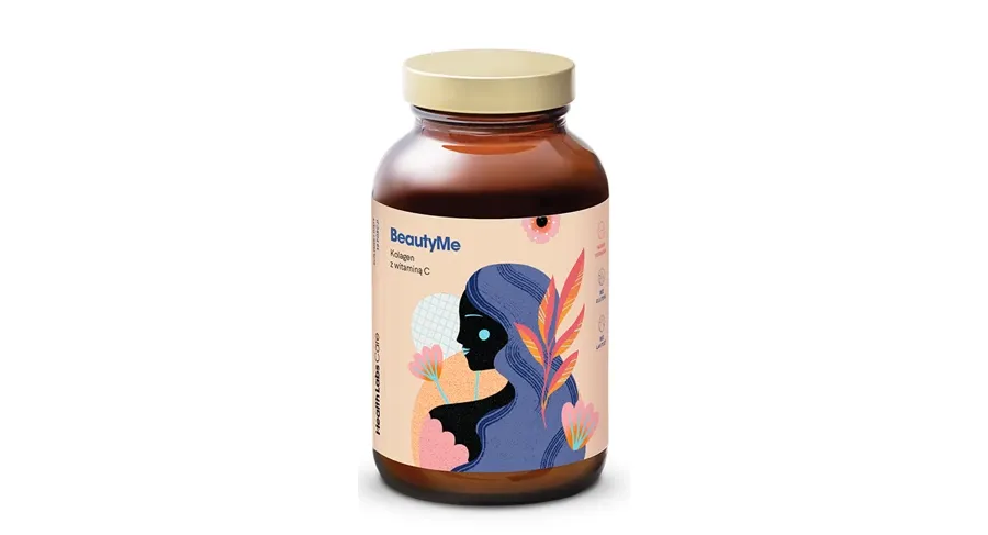 obrazek 1 Health Labs Care BeautyMe Suplement diety z kolagenem i wit. C Proszek do rozpuszczenia 114 g