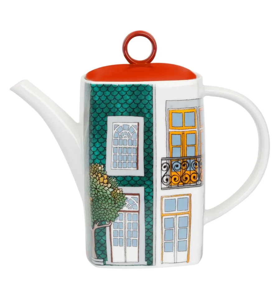 obrazek 1 Cudowny porcelanowy dzbanek na kawę - Vista Alegre