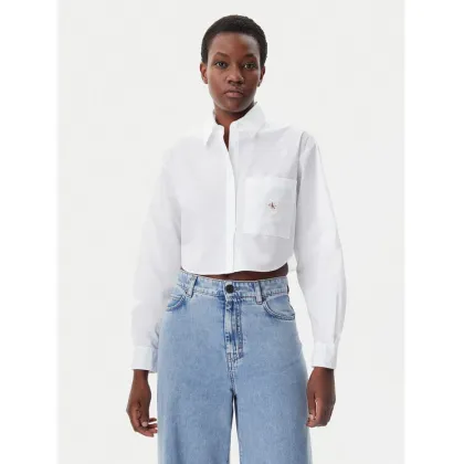 Zdjęcie Calvin Klein Jeans Koszula J20J225078 Biały Relaxed Fit