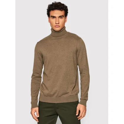 Zdjęcie Selected Homme Golf Berg 16074684 Brązowy Regular Fit