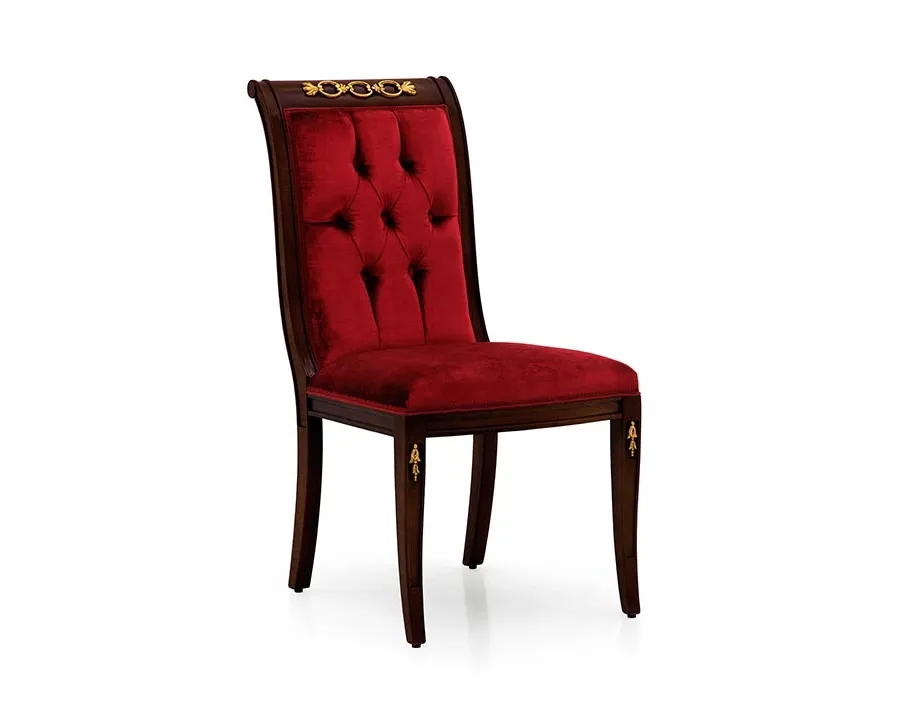 picture 1 Exclusive quilted beech wood chair - Sevensedie