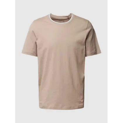 Zdjęcie T-shirt z okrągłym dekoltem model ‘Mix + Relax’
