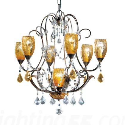 Picture Luxurious Masiero 6+1 chandelier