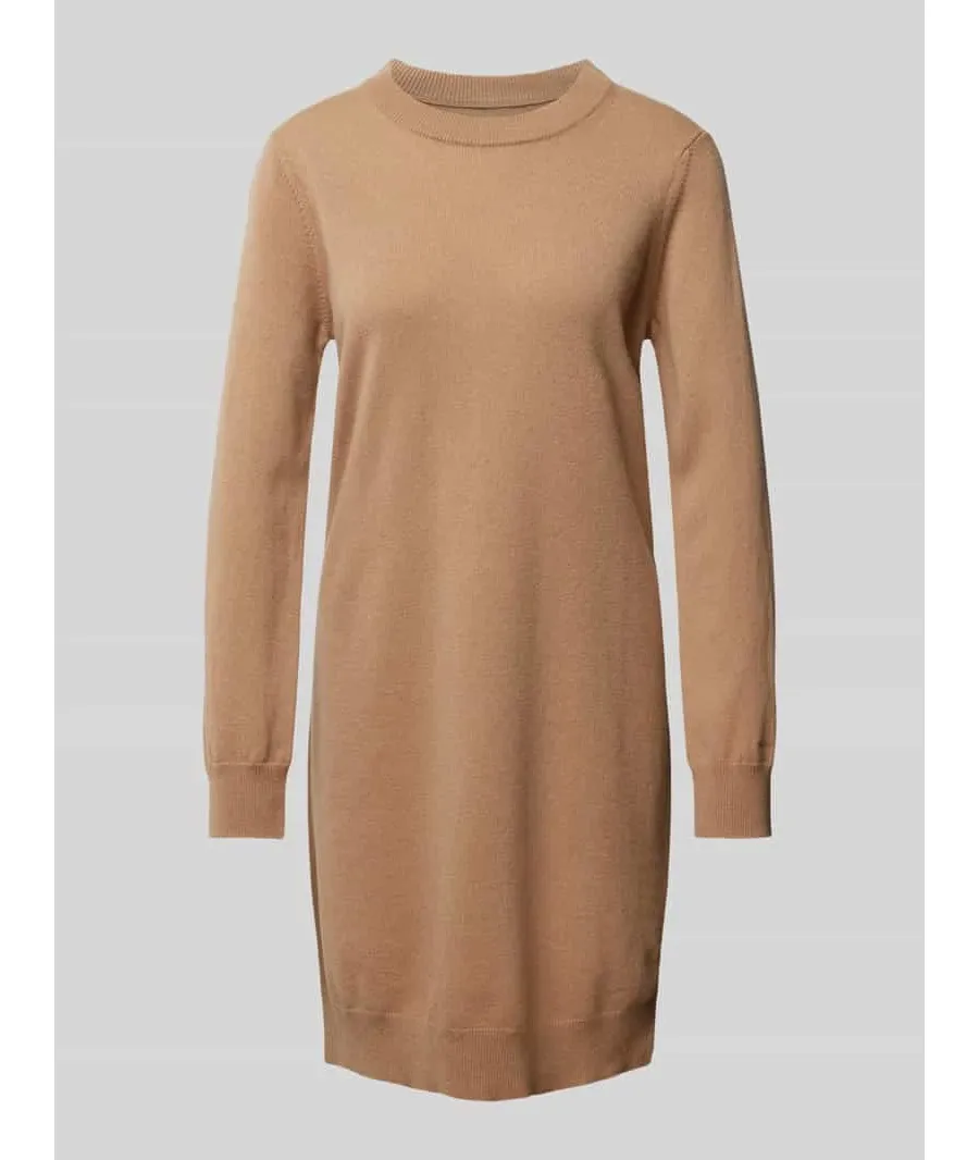 obrazek 1 Sukienka wełniana z okrągłym dekoltem model ‘SUPERFINE LAMBSWOOL’