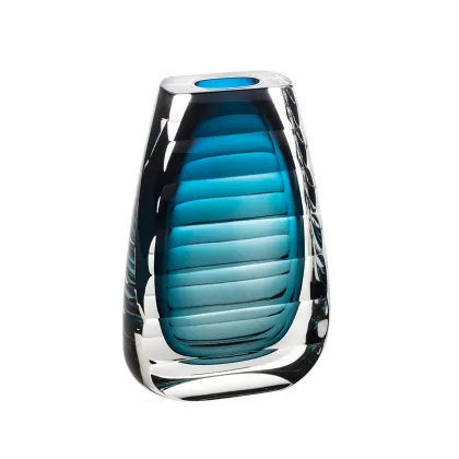 Zdjęcie Niepowtarzalny niebieski wazon z klasycznej kolekcji Única - Vista Alegre