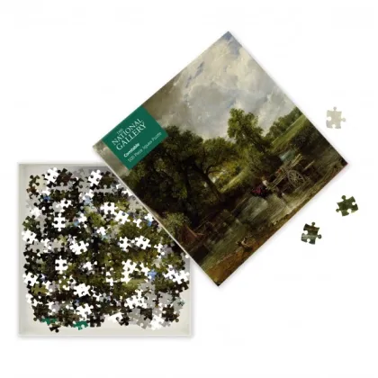 Zdjęcie Puzzle dla dorosłych NG: John Constable Wóz siana - Flame Tree Publishing