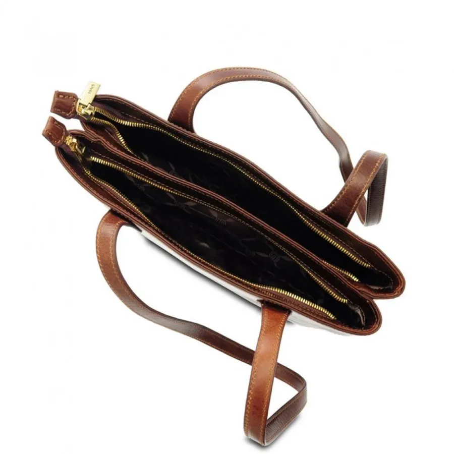 obrazek 4 Luksusowa włoska torebka na ramię - Giudi