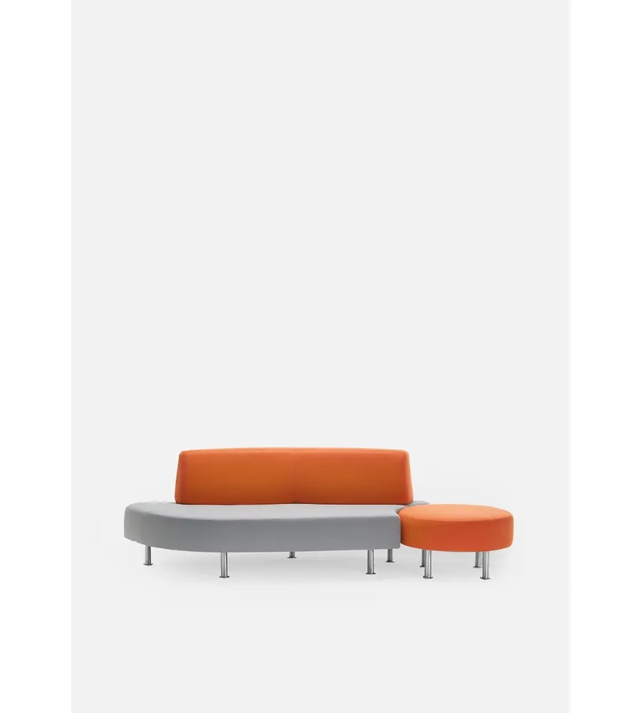 obrazek 3 Ekskluzywna sofa Byte z pufą do salonu lub biura