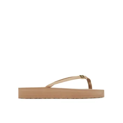 Zdjęcie Tommy Hilfiger Japonki Elevated Chic Beach Sandal FW0FW08523 Beżowy