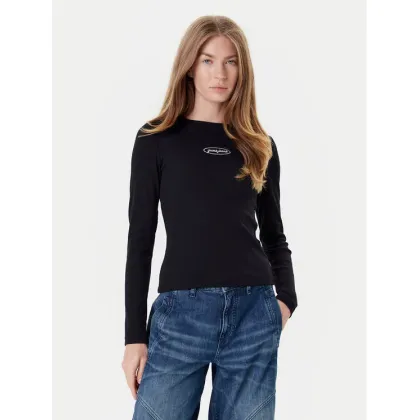 Zdjęcie Guess Jeans Bluzka W5YP38 KA0H1 Czarny Slim Fit