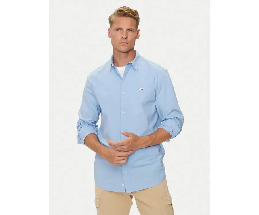 obrazek 1 Tommy Jeans Koszula Entry DM0DM19519 Niebieski Regular Fit