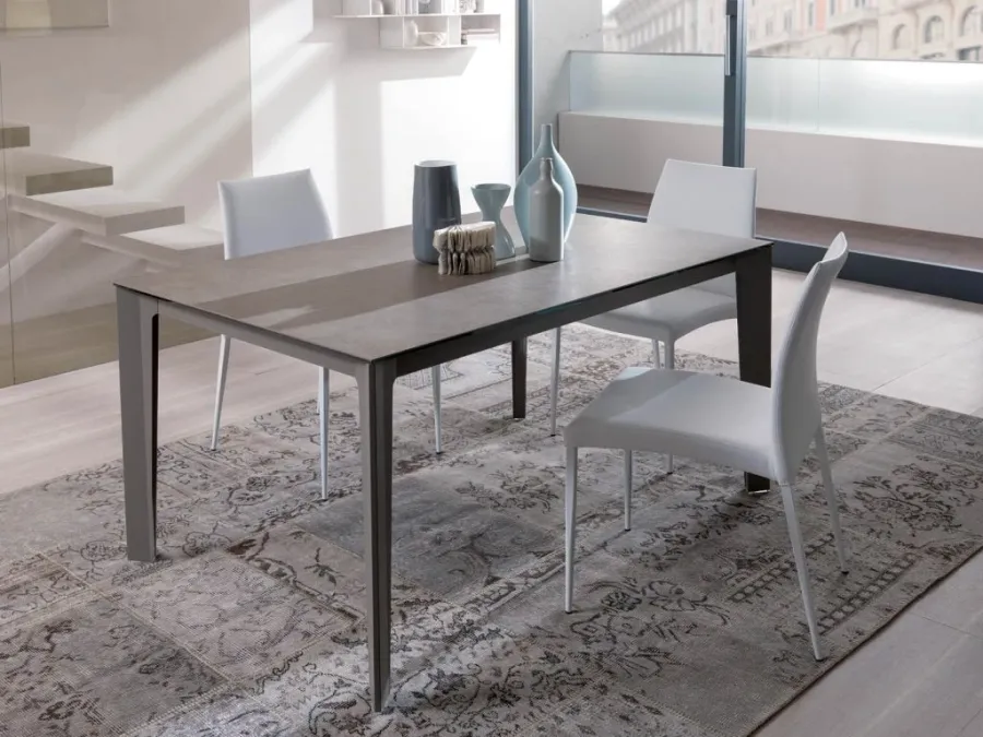 obrazek 4 Designerski, rozkładany stół do salonu włoskiej firmy Ozzio