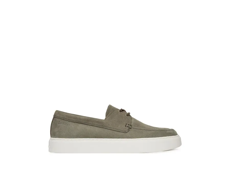 obrazek 1 Calvin Klein Półbuty Hybrid Lace Up Boat Nu HM0HM01892 Szary
