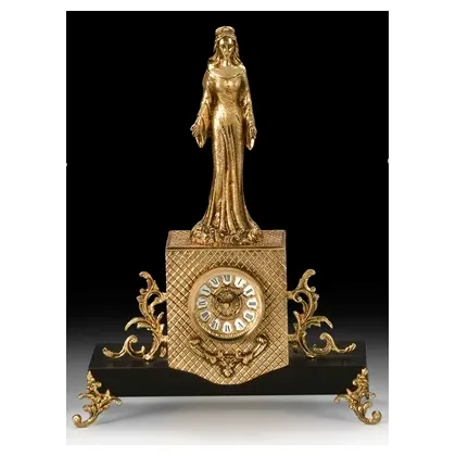Picture Attractive bronze clock