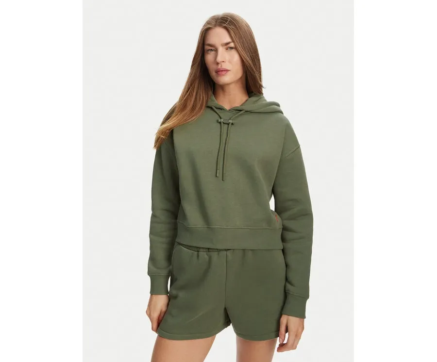 obrazek 1 Hunter Bluza Liza HARW0044242 Khaki Cropped Fit