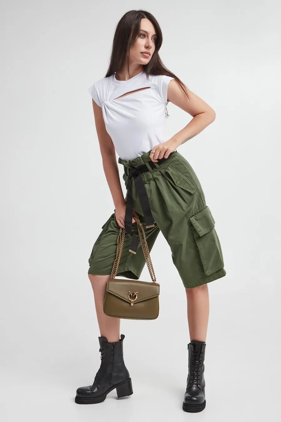 obrazek 1 T-shirt damski Tropici PINKO Pinko