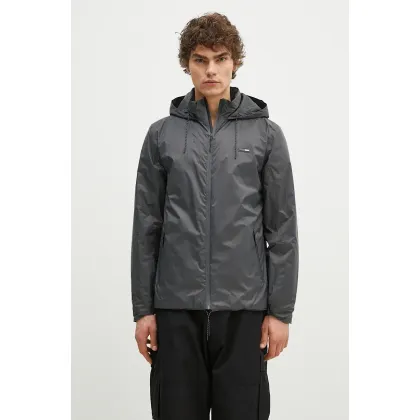 Zdjęcie Rains kurtka Padded Nylon 15470 kolor szary przejściowa oversize 15470.SLATE