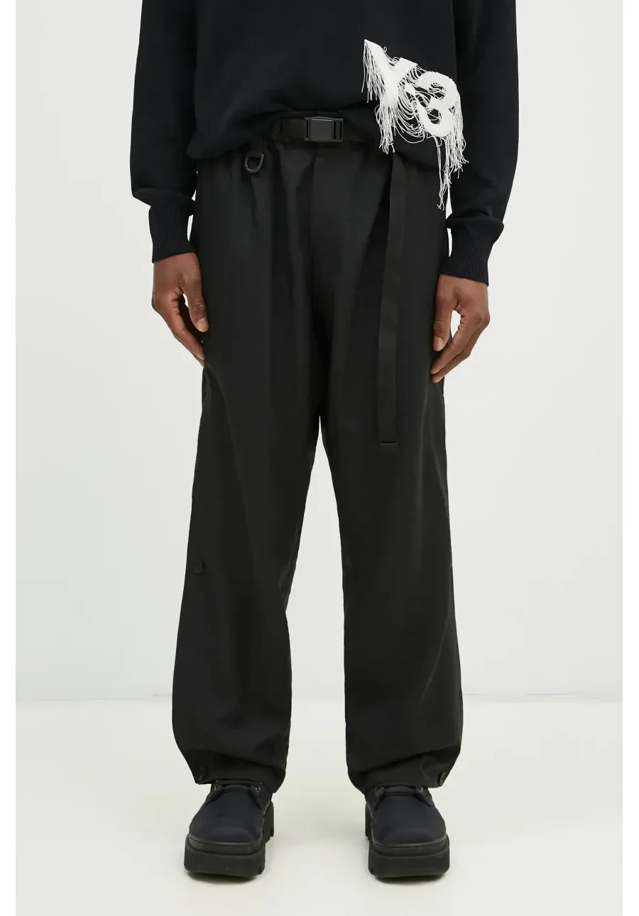 obrazek 1 Y-3 spodnie Sport Uniform 3-Stripes Pants męskie kolor czarny proste JN7035