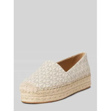 Zdjęcie Espadryle z nadrukiem z logo model ‘LYNN’