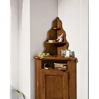 Picture Corner cabinet extension for the kitchen made of solid wood - Zanini
