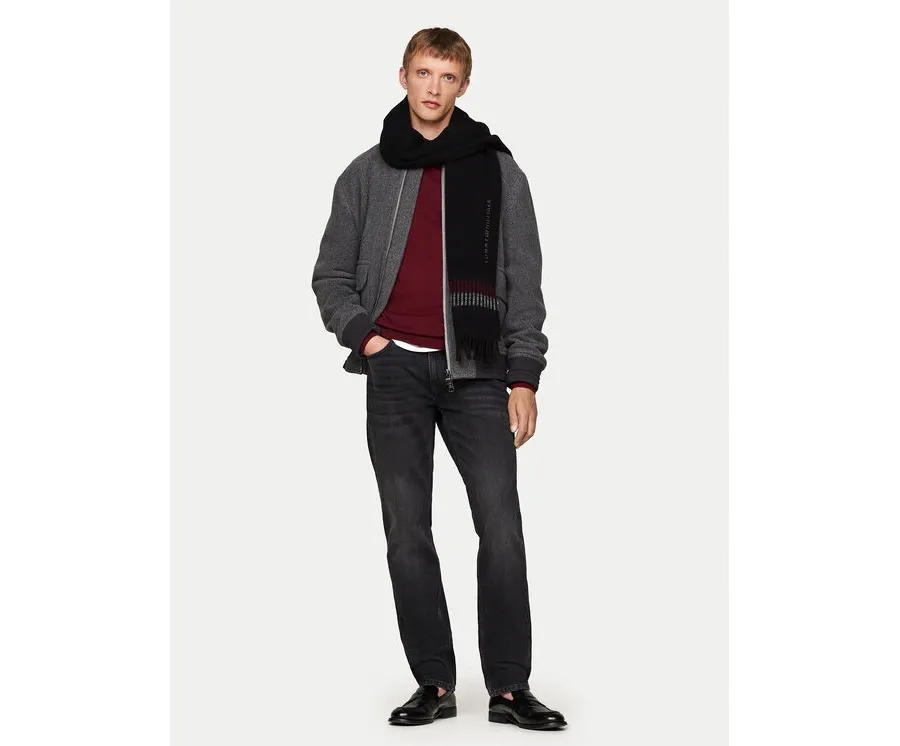 obrazek 1 Tommy Hilfiger Szalik Corporate AM0AM12832 Czarny