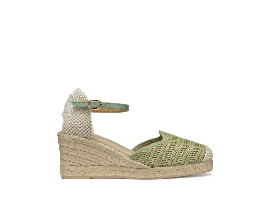 obrazek 1 Geox Espadryle Gelsa Low D55NGE 02MLM C3002 Zielony