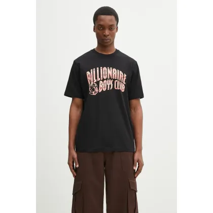 Zdjęcie Billionaire Boys Club t-shirt bawełniany Mountain Fill Arch Logo T-Shirt męski kolor czarny z nadrukiem B25154