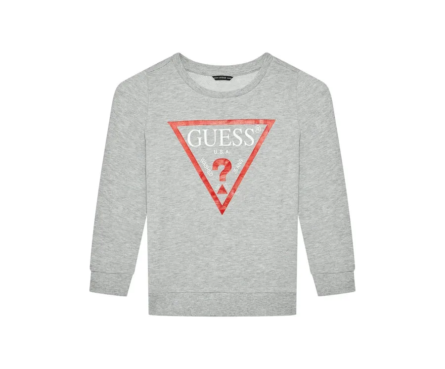 obrazek 1 Guess Bluza N73Q10 KAUG0 Szary Regular Fit