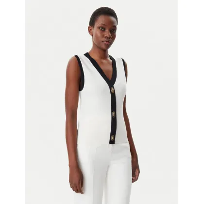 Zdjęcie LOLA CASADEMUNT Kamizelka LS2511001 Biały Regular Fit