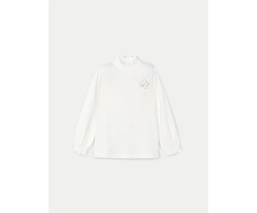 obrazek 1 Mayoral Bluzka 145 Écru Regular Fit