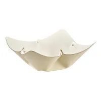 Picture Cream fruit bowl Ø45 cm made of natural leather