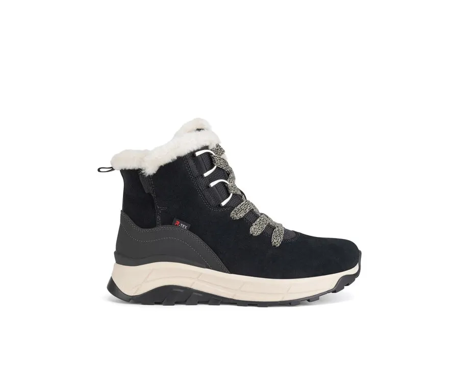 obrazek 1 Rieker Revolution Lifestyle Botki W0073-00 Czarny