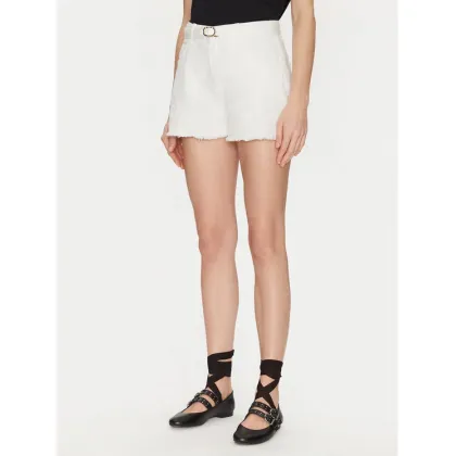 Zdjęcie TWINSET Szorty jeansowe 251TP2593 Écru Loose Fit