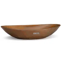 Picture Prestigious washbasin 60 cm DIAMOND BASIC – SMOKED METAL, green and copper, semi-matt varnish