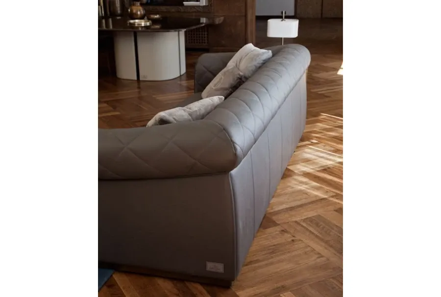 obrazek 3 Szara elitarna sofa do salonu – Daytona