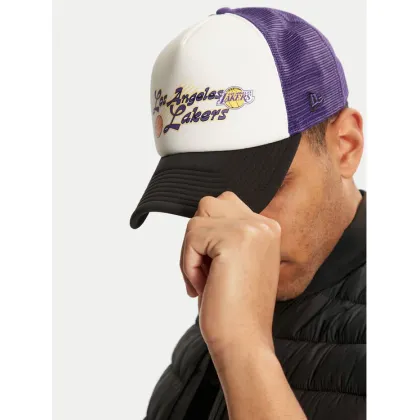 Zdjęcie New Era Czapka z daszkiem NBA Graphic Trucker 60565435 Fioletowy