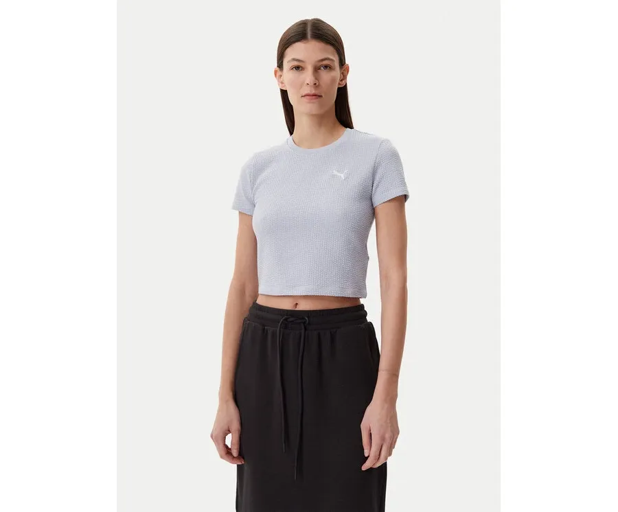 obrazek 1 Puma T-Shirt Dare To 629806 Błękitny Slim Fit