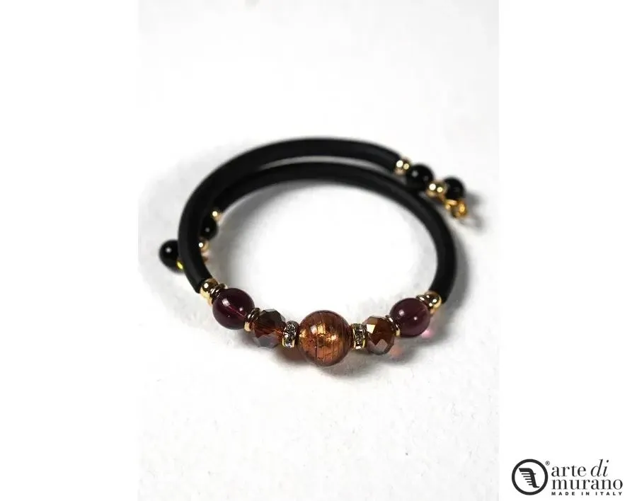 obrazek 1 Luksusowa włoska bransoletka Murano