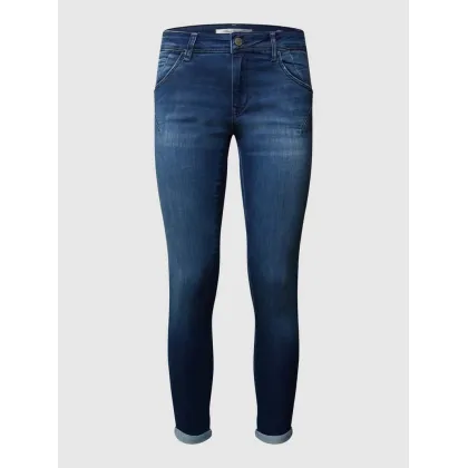 Zdjęcie Jeansy skrócone o kroju super skinny fit z dodatkiem streczu model ‘Lexy’