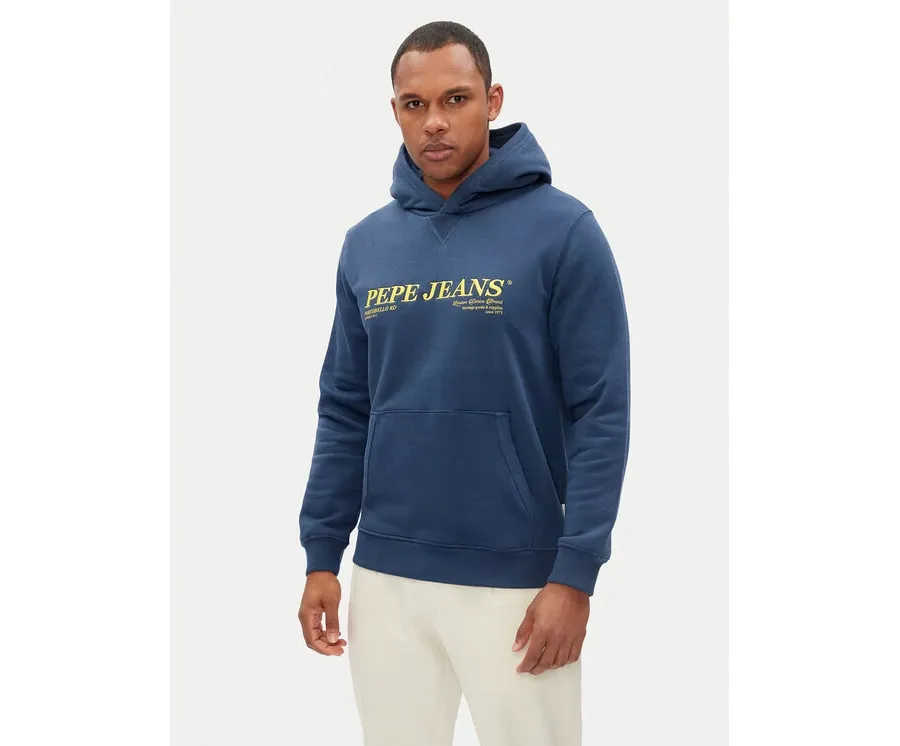 obrazek 1 Pepe Jeans Bluza Dylan PM582755 Niebieski Regular Fit