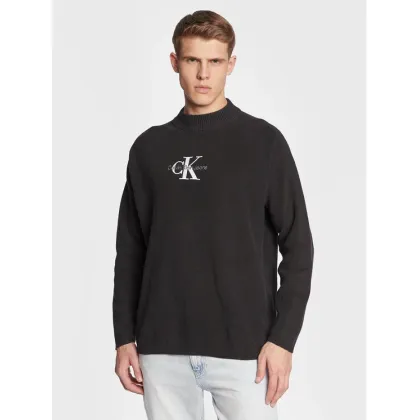 Zdjęcie Calvin Klein Jeans Sweter J30J322460 Czarny Loose Fit