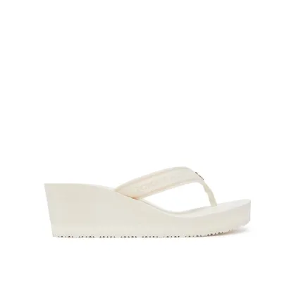 Zdjęcie Tommy Hilfiger Japonki Th Stripes Wedge Beach Sandal FW0FW08521 Biały