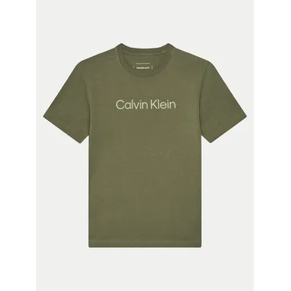 Zdjęcie Calvin Klein Jeans T-Shirt IU0IU00682 Zielony Regular Fit
