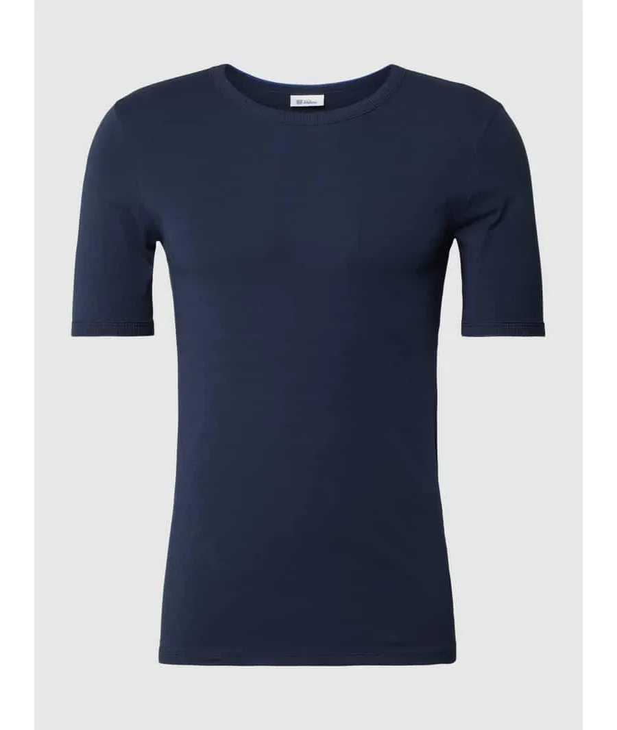 obrazek 1 T-shirt z prążkowanym, okrągłym dekoltem model ‘REVIVAL’