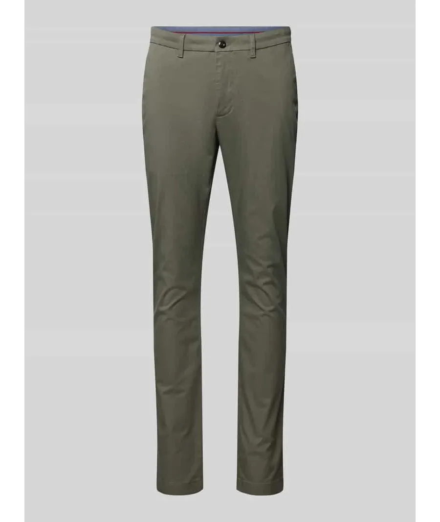 obrazek 1 Chinosy o kroju slim fit z kieszeniami z tyłu