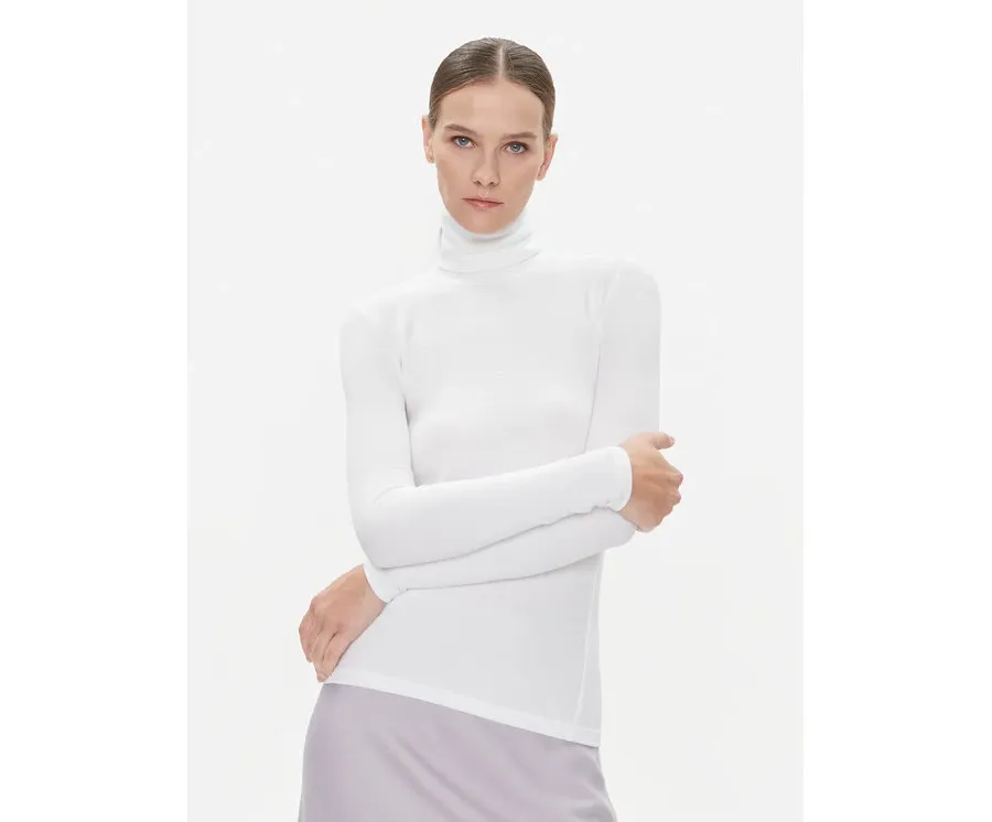 obrazek 1 Calvin Klein Golf K20K206053 Biały Slim Fit